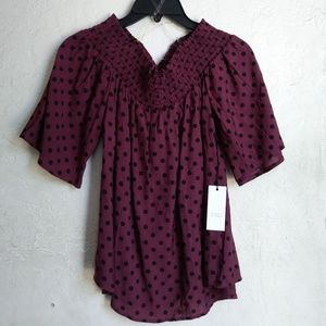 Off the shoulder blouse